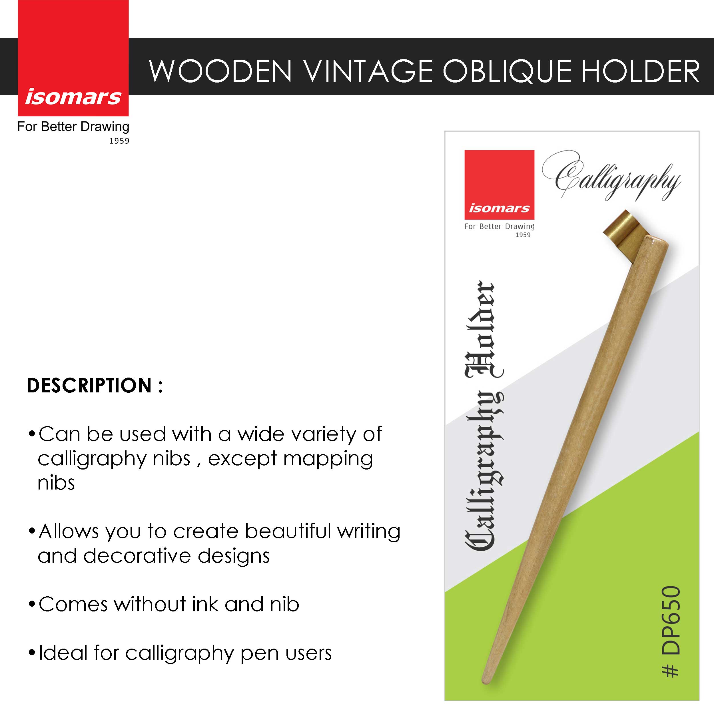 Wood Craft Script Antique Dip Pen Oblique Calligraphy Pen Holder Ink  Calligraphy Tools